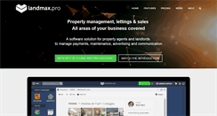 Desktop Screenshot of landmax.pro